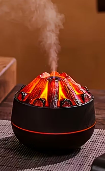 Nawilżacz Powietrza z Drewnianym Wzorem 3w1 - obrazek 2